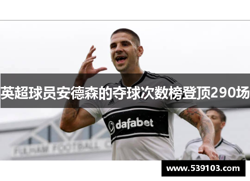 英超球员安德森的夺球次数榜登顶290场